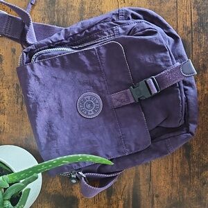 Purple Kipling Lancelot Crossbody Bag